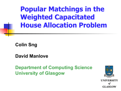 Popular Matchings in the Weighted Capacitated House Allocation