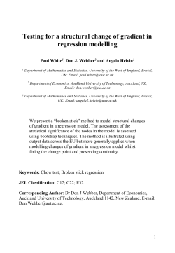 Broken Stick - UWE Research Repository