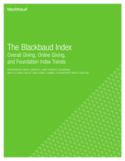 The Blackbaud Index