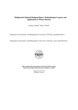 Multiperiod Optimal Hedging Ratios