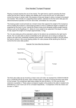 One Handed Trumpet proposal paper