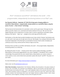 iPort Announces LaunchPort with Buttons, The Best of Both Worlds