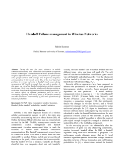 (2), the probability of false handoff initiation is