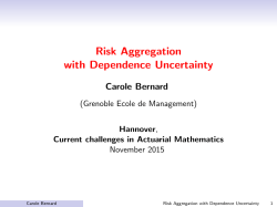 Risk Aggregation with Dependence Uncertainty