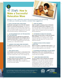How to Make a Successful Relocation Move