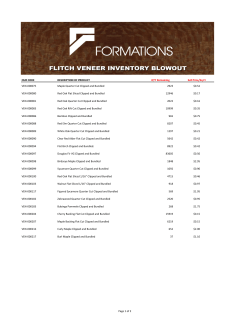 OUR CODE DESCRIPTION OF PRODUCT QTY Remaining Sell