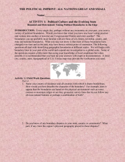 DE BLIJ&mdash;PART 5 - Madison County Schools