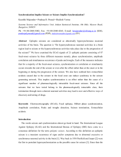 Synchronization Implies Seizure or Seizure Implies