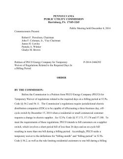 Citizens Tel. Co. of New York - Pennsylvania Public Utility Commission