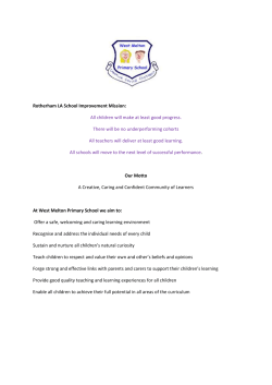 Governing Body - West Melton Primary School