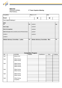 Formular Protokoll f&uuml;r SL/GS - FIS-Ski