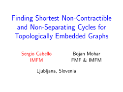 Finding Shortest Non-Contractible and Non