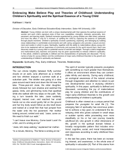 Embracing Make Believe Play and Theories of Childhood