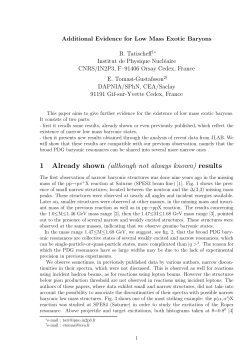 1 Already shown (although not always known) results