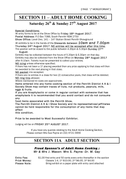 section 11 – adult home cooking