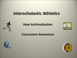 Interscholastic Athletics