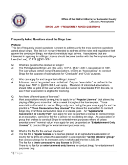 2015-Frequently Asked Questions-Bingo Law