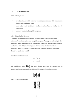 NONLINEAR SYSTEMS