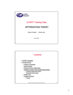 optimization theory - LS
