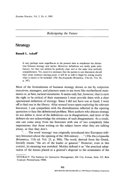 Strategy - Serresbiz