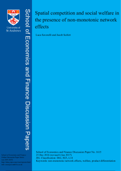 Spatial competition with non-monotonic network effects and
