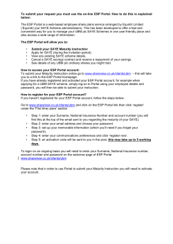 To submit your request you must use the on