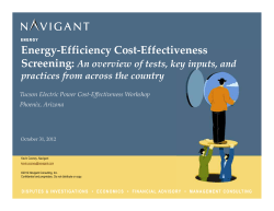 Energy-Efficiency Cost-Effectiveness