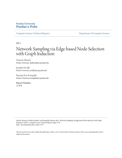 Network Sampling via Edge-based Node Selection with Graph