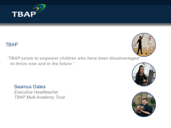 TBAP exists to empower children who have been disadvantaged to