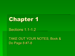 Chapter 2 ~ Data