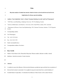 Manuscript for submission