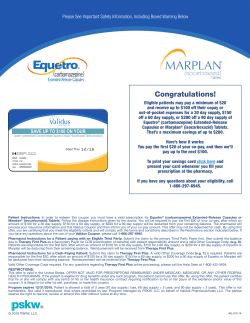 Congratulations! - Validus Pharmaceuticals LLC