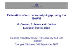 The flexible-price output gap is