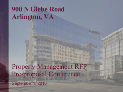 900 N Glebe Road Arlington, VA Pre
