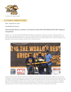 Colorado Best Block in Littleton, CO holds the 2016 SPEC MIX