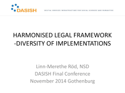 Linn-Merethe R&oslash;d, NSD