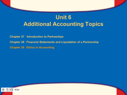 Chapter 29 Ethics in Accounting What You`ll Learn