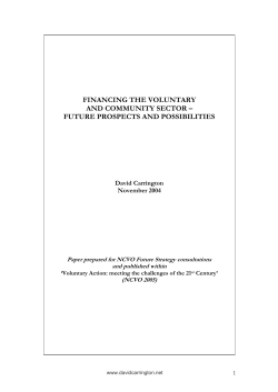 Assumptions - David Carrington