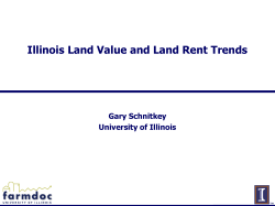 Yields and prices are higher in 2016 www.farmdocDaily.illinois.edu