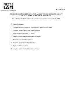 First 5 LA Best Start LA Community Based Action Research