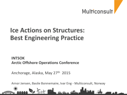 Ice Actions on Structures: Best Engineering Practice