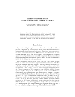 Hypercontractivity in finite-dimensional matrix algebras