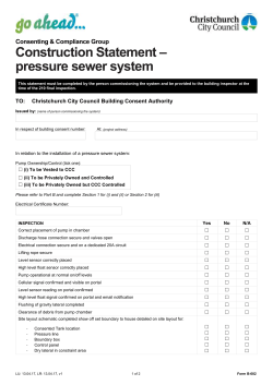 B-083 Construction Statement