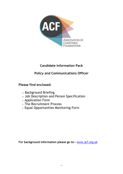 ACF-PCO Candidate Pack
