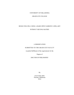 Figure 3.5. Effect of elution pressure on DNA separations