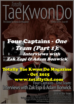 Four Captains - One Team (Part 1): Interviews with