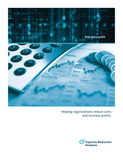 Helping organizations reduce costs and increase profits.