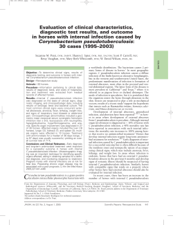 Evaluation of clinical characteristics, diagnostic test results, and