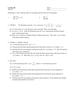 CALC BC