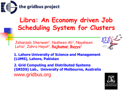 Grid meets Economics: A Market Paradigm for Resource